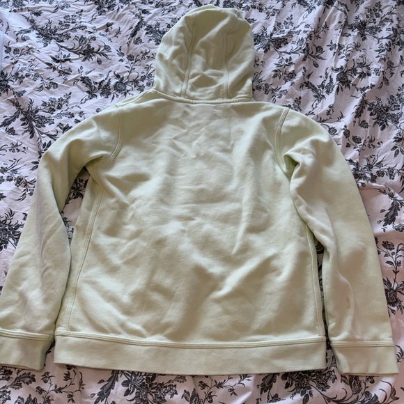 nike light green fleece sportswear club hoodie - Picture 6 of 6